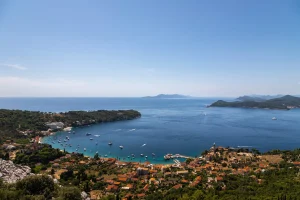 Gaze over the serene views of idyllic Croatian islands
