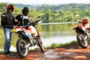 Ride the thrilling paths at the base of Kilimanjaro