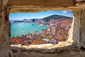 Panoramic views of Split, a historic and vibrant start