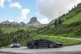 Speed through breathtaking mountain passes